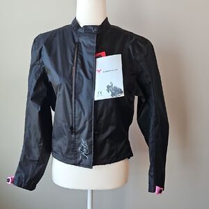 Joe Rocket Black Women's Bomber Motorcycle Jacket